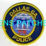 GEORGIA,DALLAS POLICE HAT PATCH 1_wm
